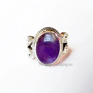 Natural Amethyst Gemstone Ring, 925 Sterling Silver, Amethyst Ring, Women’s Amethyst Ring, Best Gift Your Wife