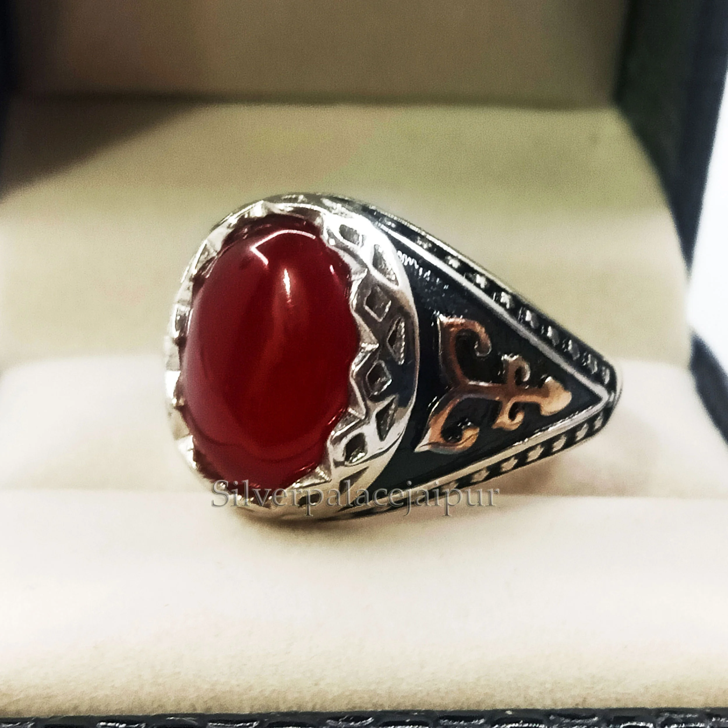 Red Onyx Ring (1)
