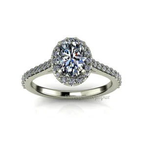 Zircon Ring 925 Sterling Silver Zircon Ring Women Wedding Engagement Ring