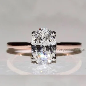 Zircon Ring 925 Sterling Silver Zircon Ring Women Wedding Engagement Ring