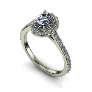 Zircon Ring 925 Sterling Silver Zircon Ring Women Wedding Engagement Ring