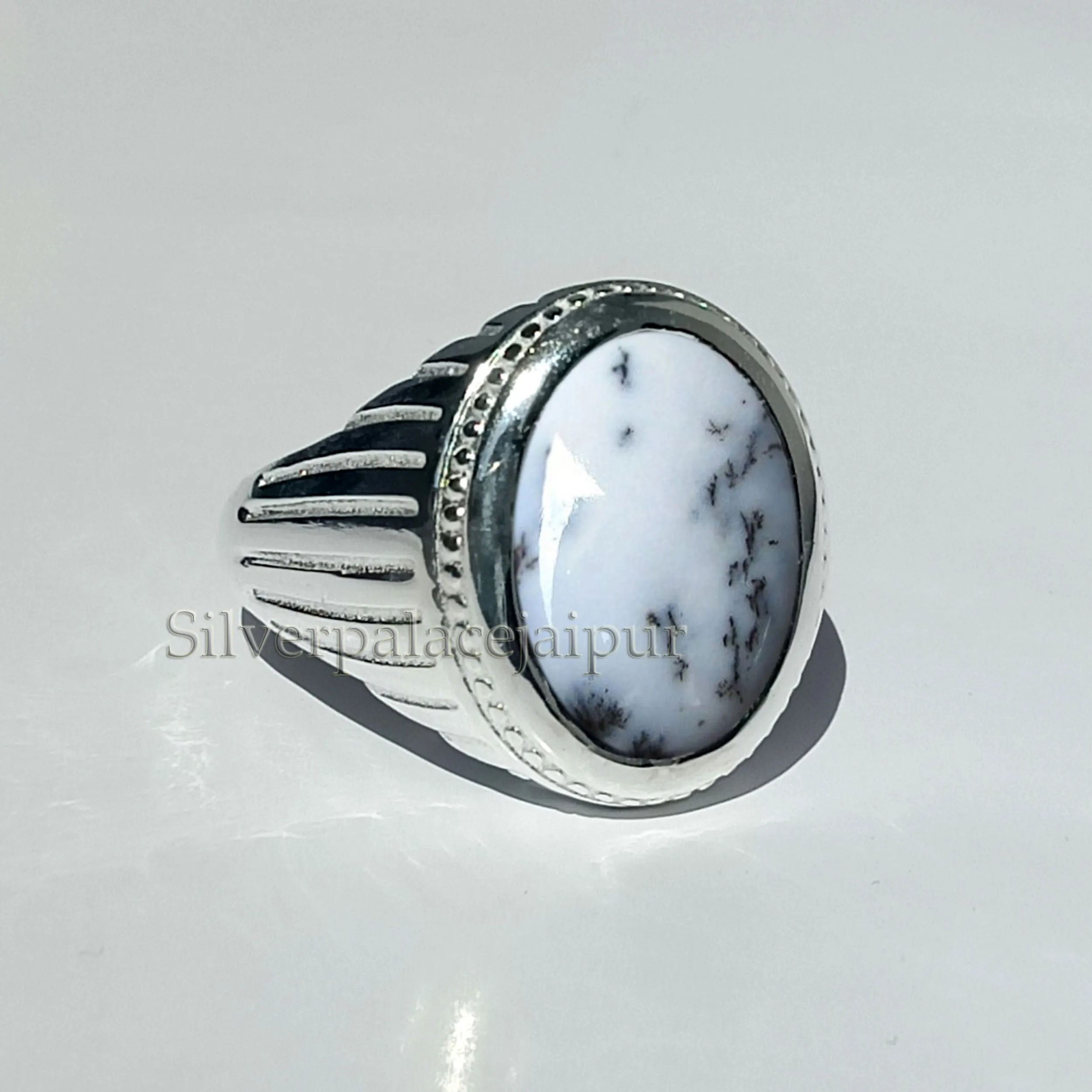Dendritic Opal Ring Dendritic Opal Ring