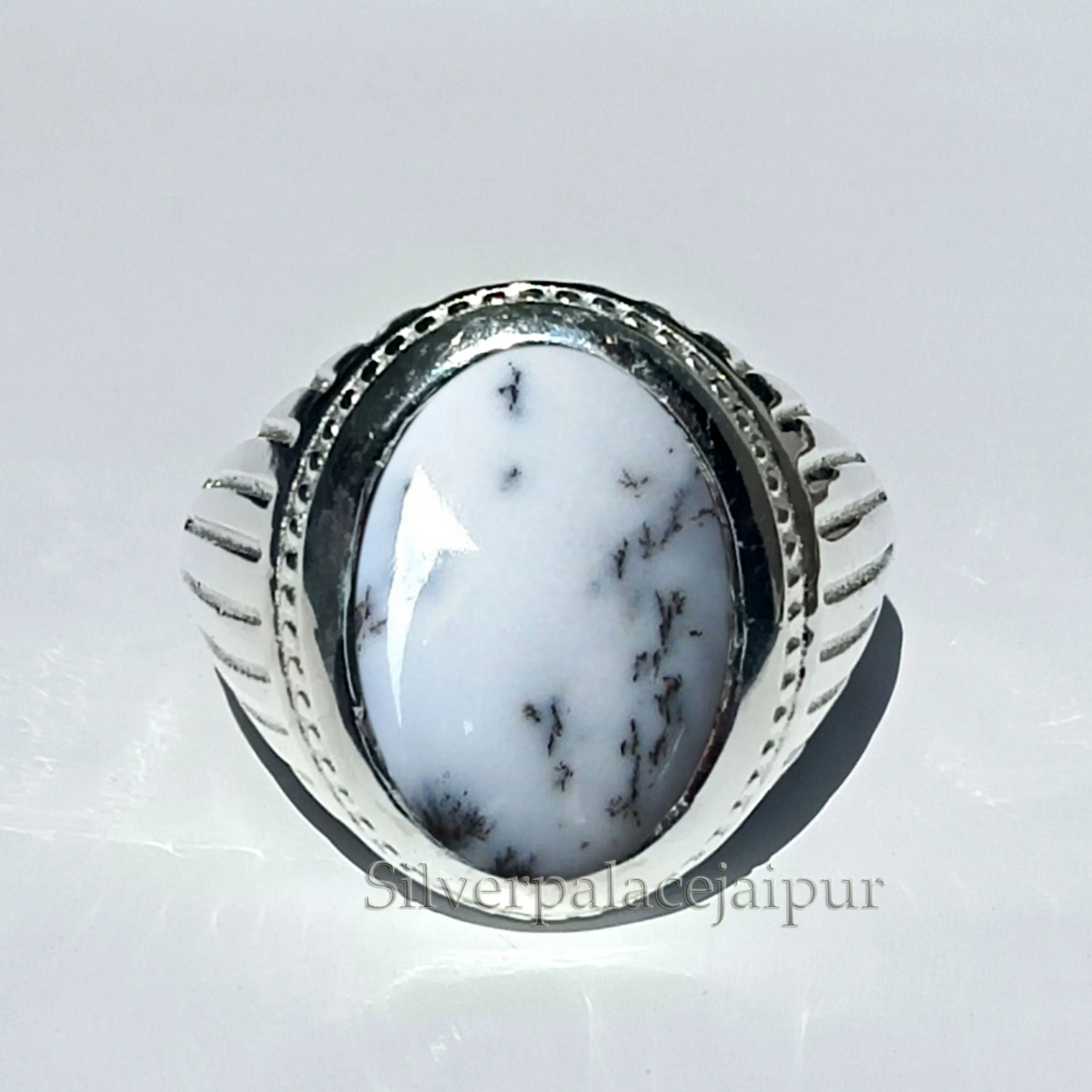 Dendritic Opal Ring Dendritic Opal Ring
