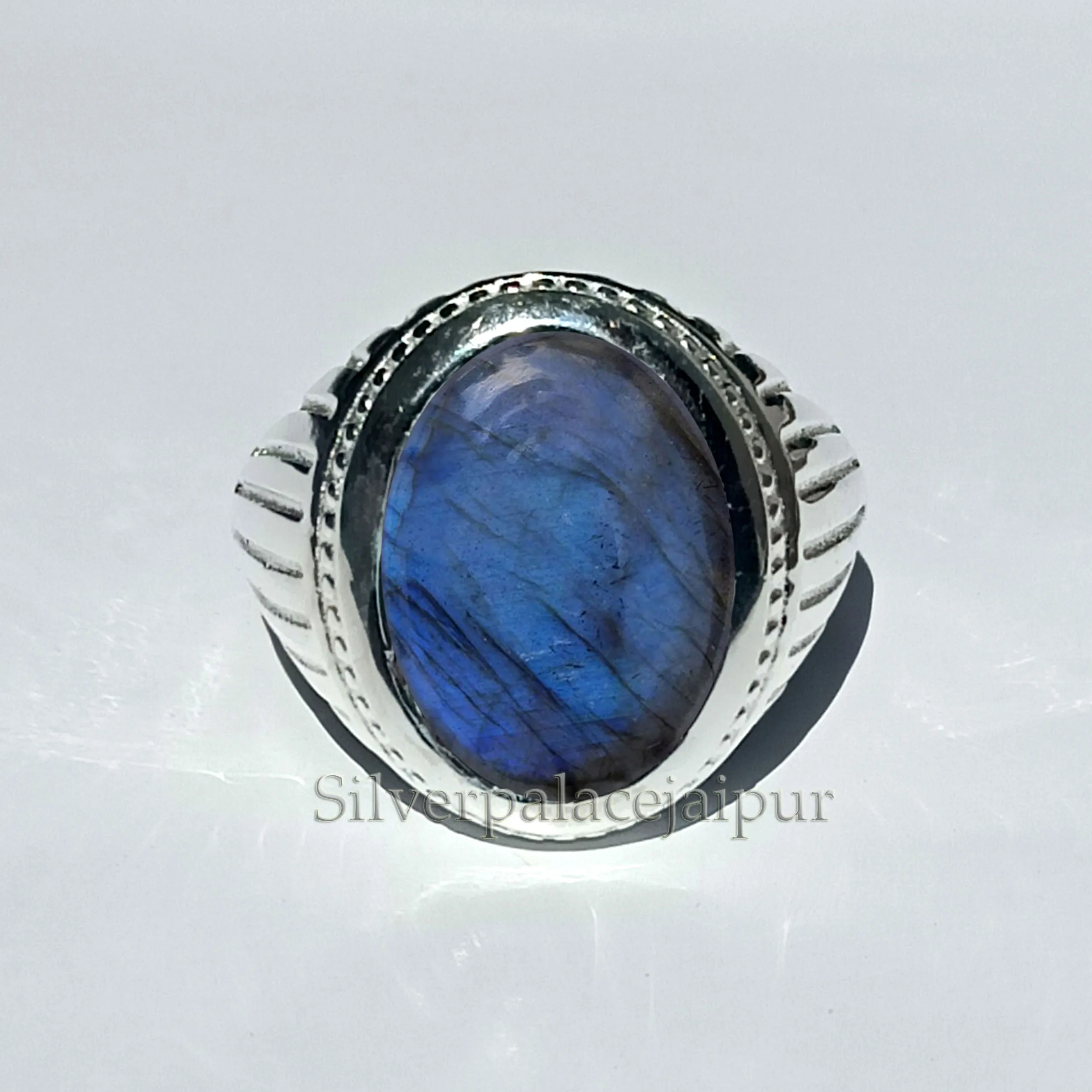 Blue Labradorite Ring (2)